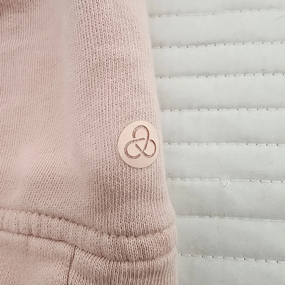 Zella Zip Up Hoodie Sweatshirt Athletic Activewear‎ Pastel Pink Casual 1X